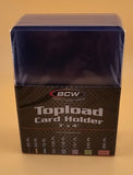BCW 3x4 Topload Card Holder - Standard