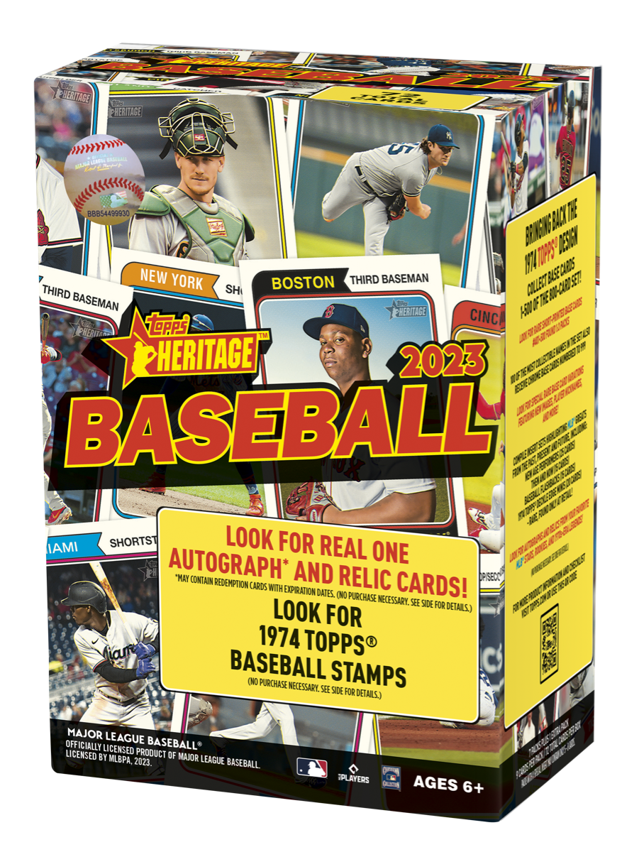 2023 Topps Heritage Baseball Value Box | Gnome Nation Games