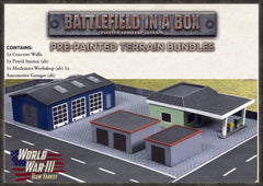 Battlefield in a Box: Modern - Automotive Center Terrain Bundle