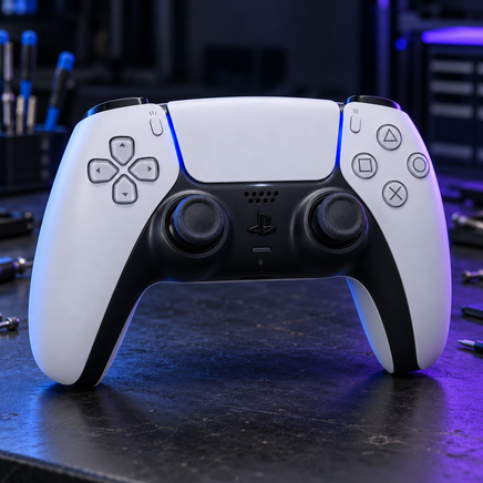 PlayStation 5 DualSense TMR Stick Upgrade — matching device illustration